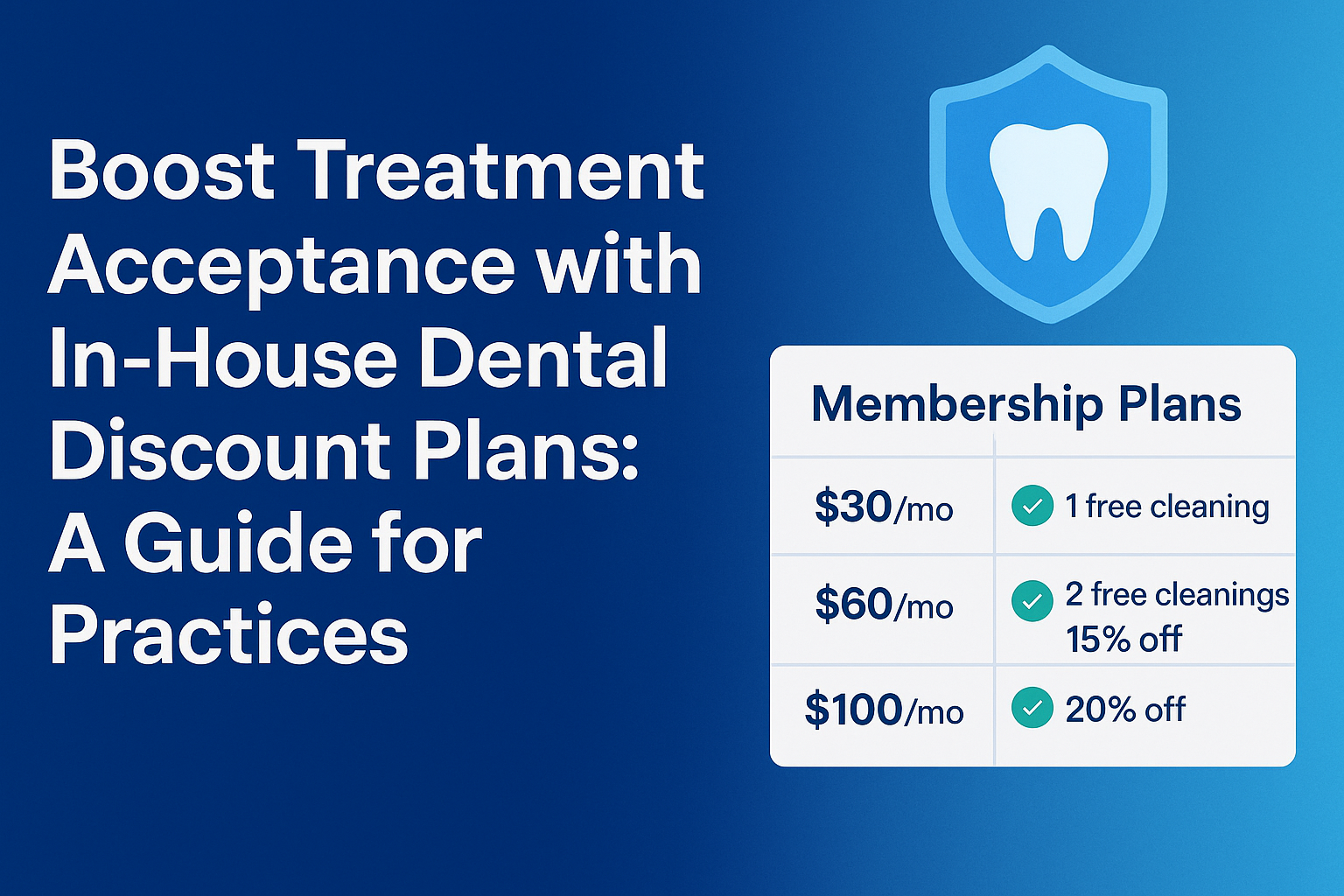 boost treatment acceptance in your dental office
